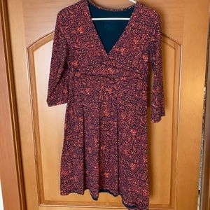 Patagonia cotton dress with high waist